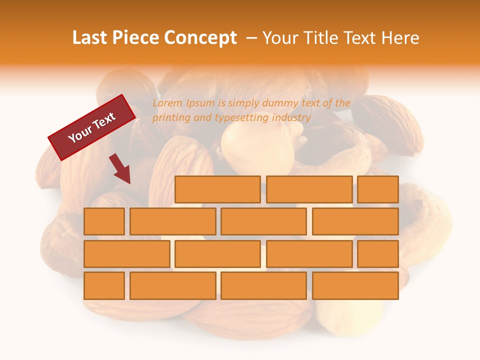 Macro Protein Peanut PowerPoint Template