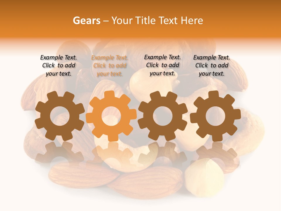 Macro Protein Peanut PowerPoint Template