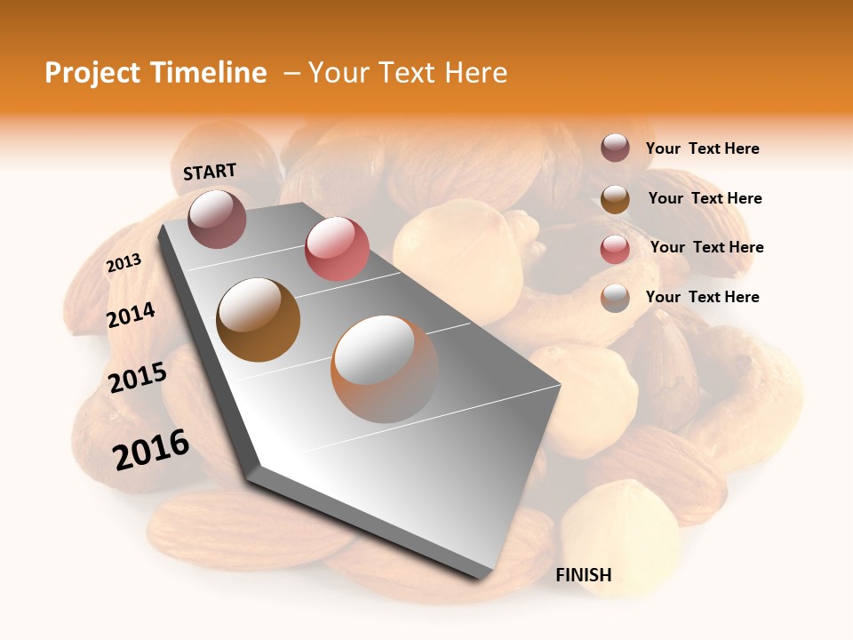 Macro Protein Peanut PowerPoint Template