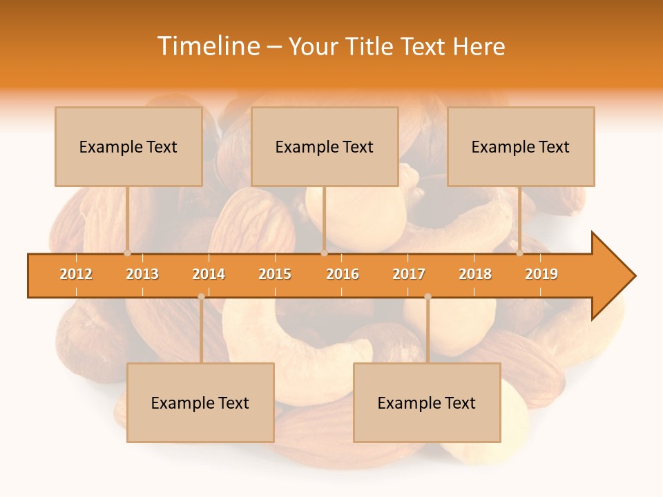 Macro Protein Peanut PowerPoint Template