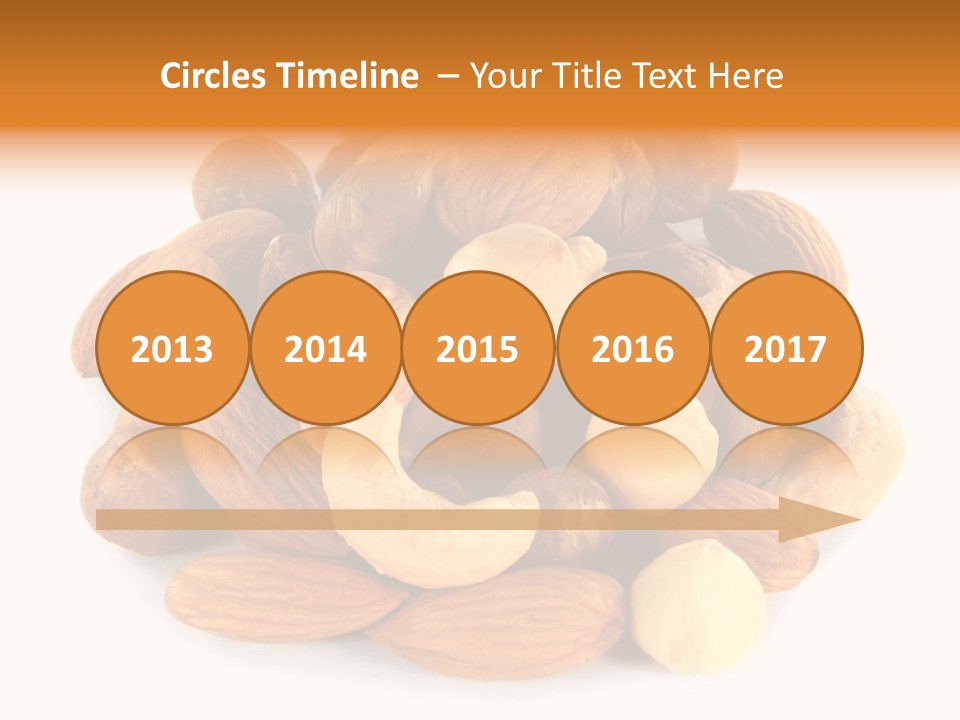 Macro Protein Peanut PowerPoint Template