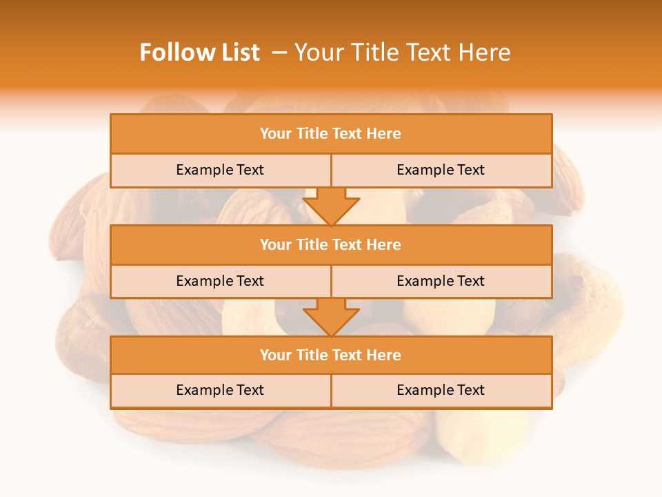 Macro Protein Peanut PowerPoint Template