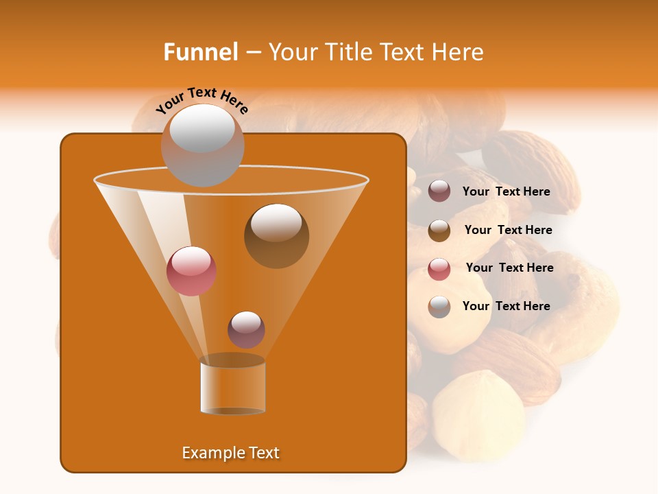 Macro Protein Peanut PowerPoint Template