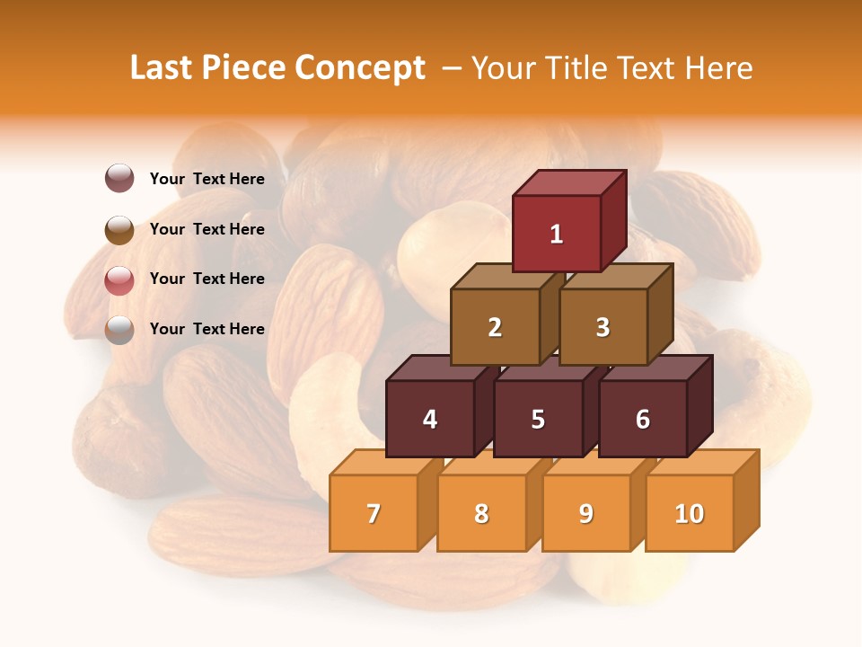Macro Protein Peanut PowerPoint Template