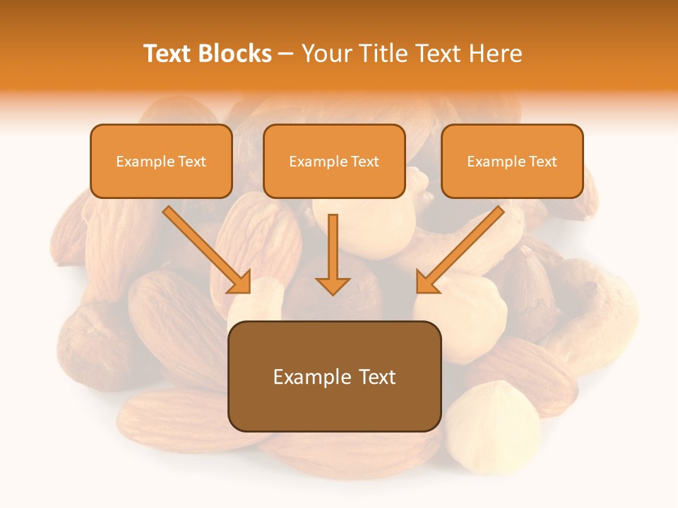 Macro Protein Peanut PowerPoint Template