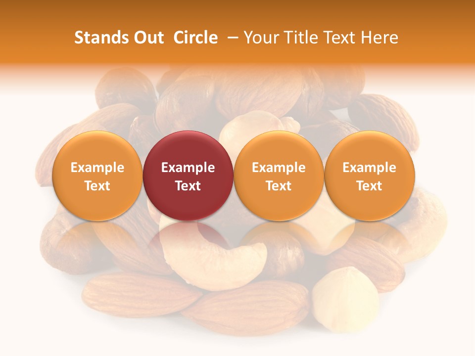 Macro Protein Peanut PowerPoint Template