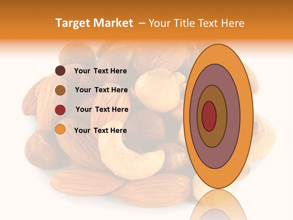 Macro Protein Peanut PowerPoint Template