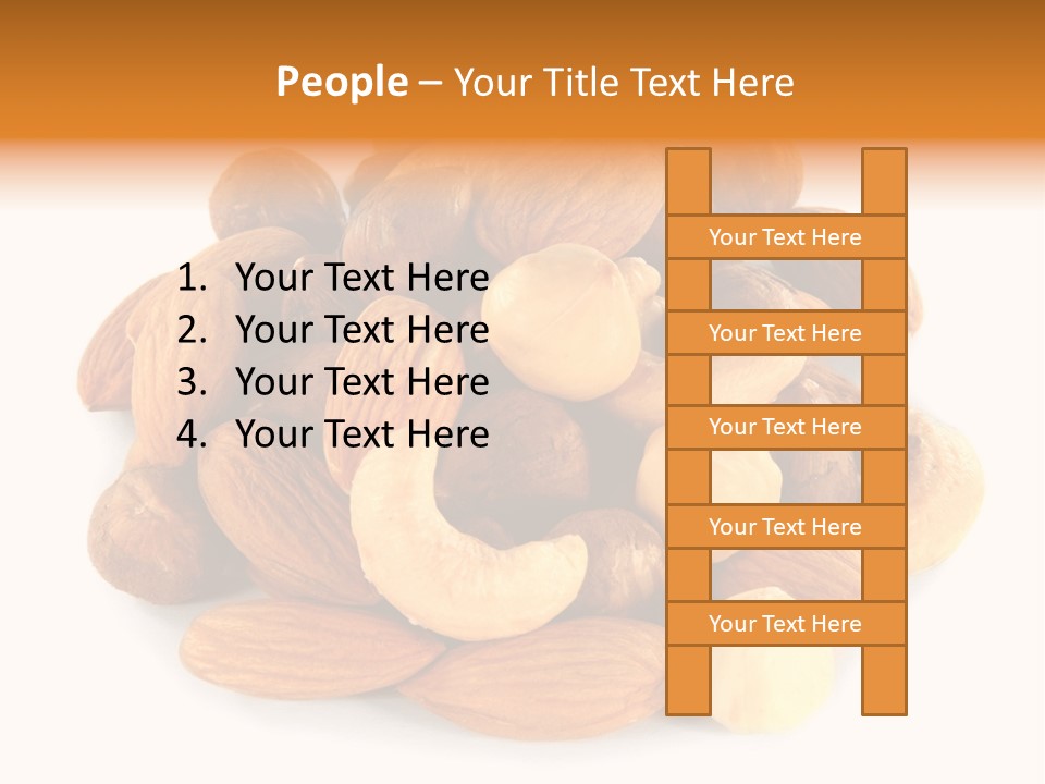 Macro Protein Peanut PowerPoint Template