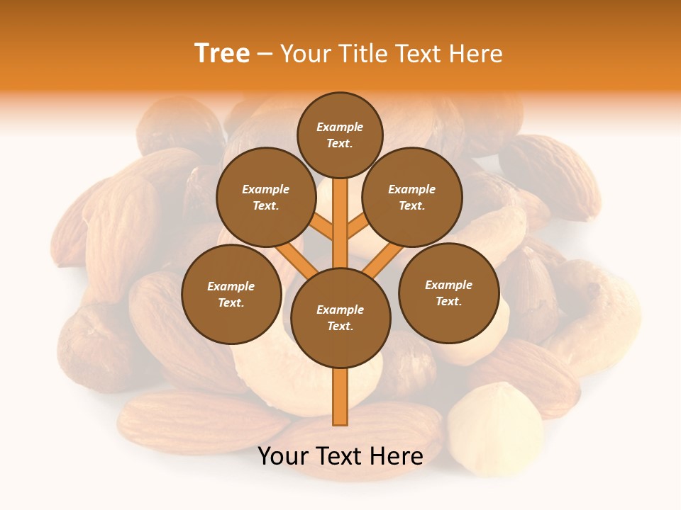 Macro Protein Peanut PowerPoint Template