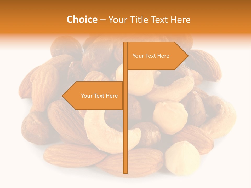 Macro Protein Peanut PowerPoint Template