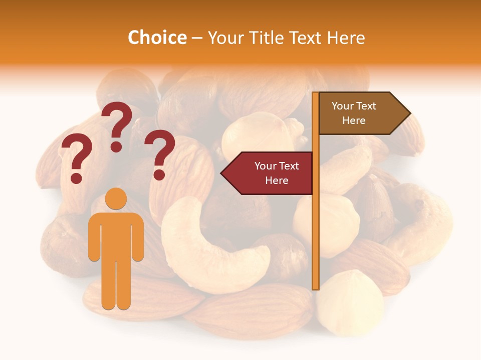 Macro Protein Peanut PowerPoint Template