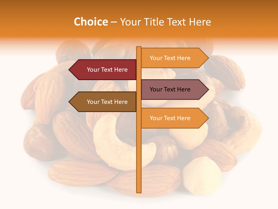Macro Protein Peanut PowerPoint Template