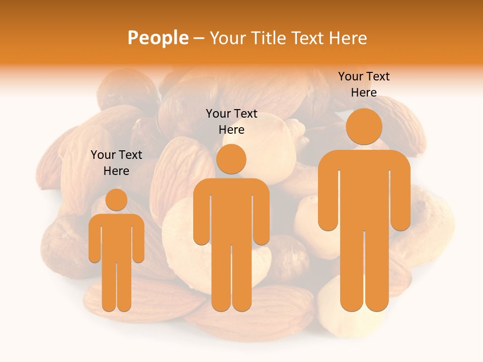 Macro Protein Peanut PowerPoint Template