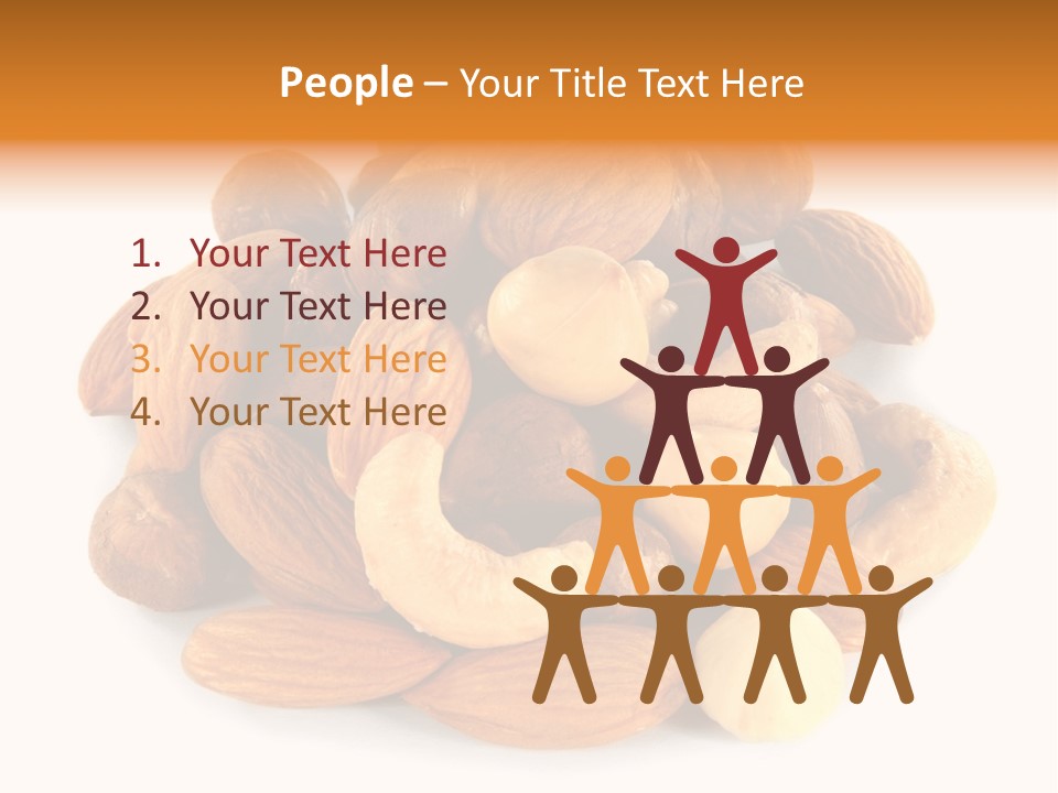 Macro Protein Peanut PowerPoint Template