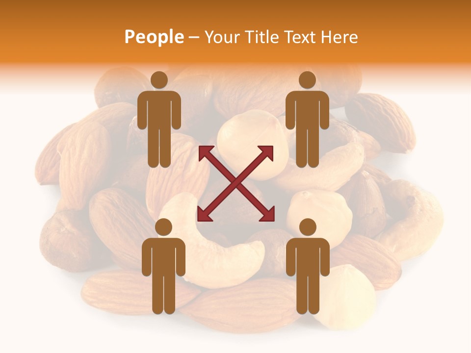 Macro Protein Peanut PowerPoint Template