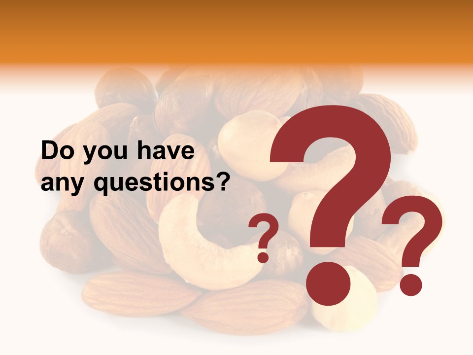 Macro Protein Peanut PowerPoint Template