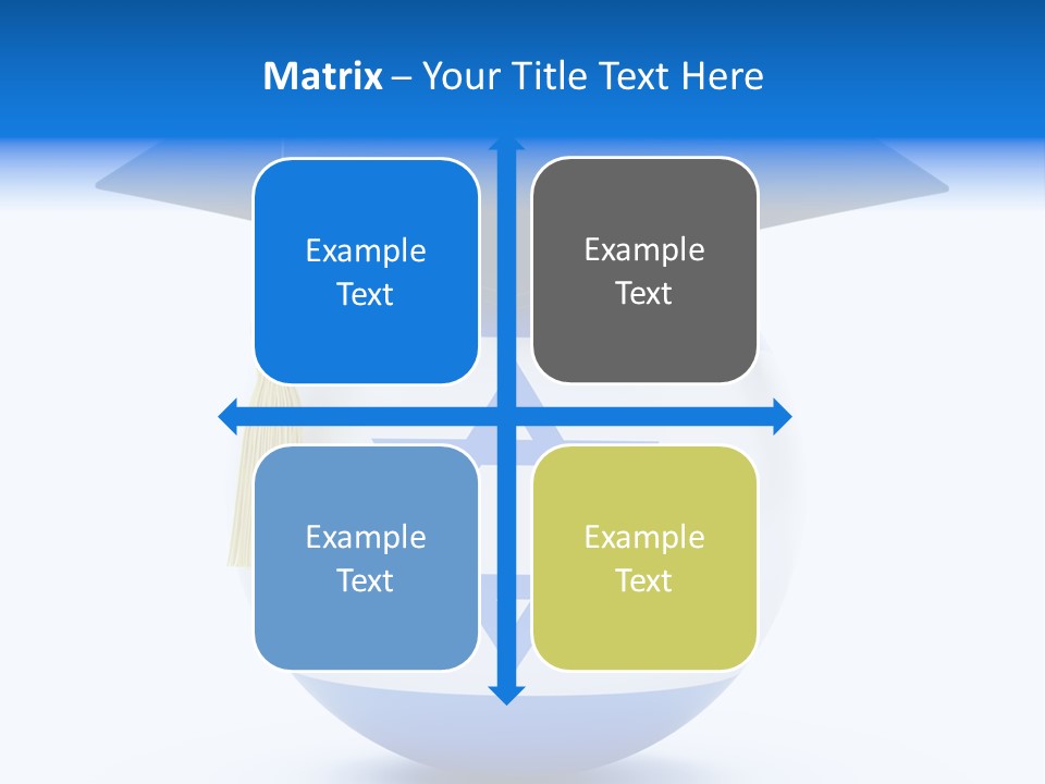 Ribbon Celebration White PowerPoint Template