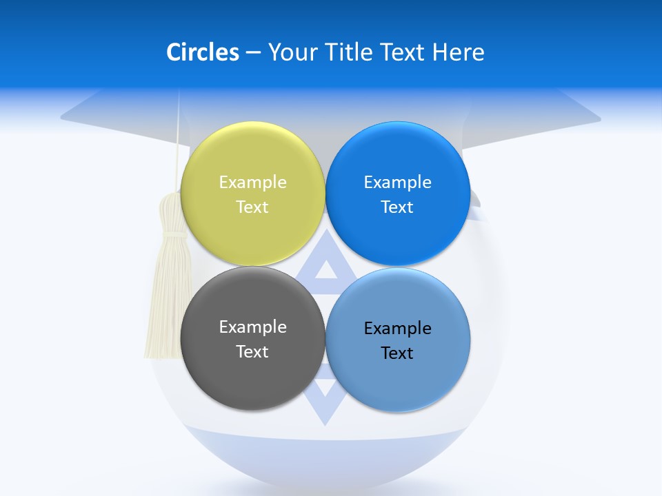 Ribbon Celebration White PowerPoint Template