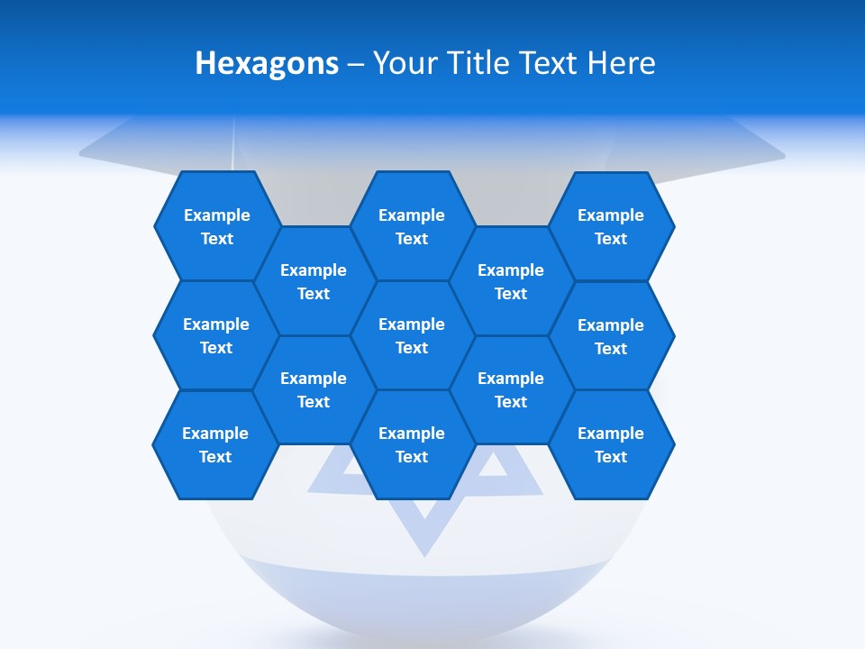 Ribbon Celebration White PowerPoint Template