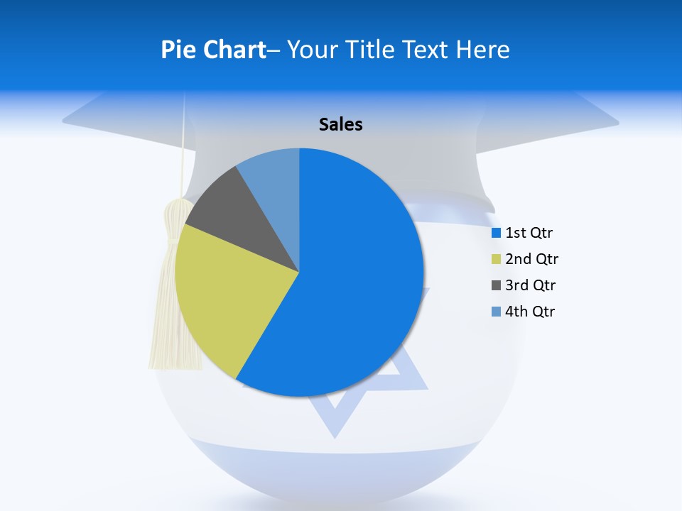 Ribbon Celebration White PowerPoint Template