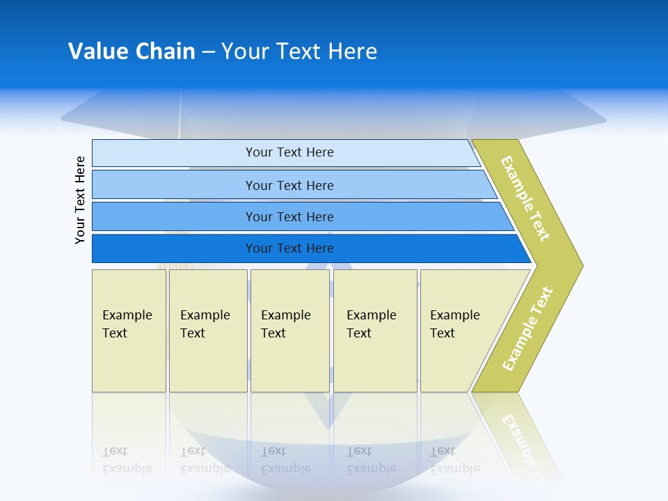 Ribbon Celebration White PowerPoint Template