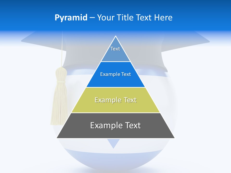 Ribbon Celebration White PowerPoint Template