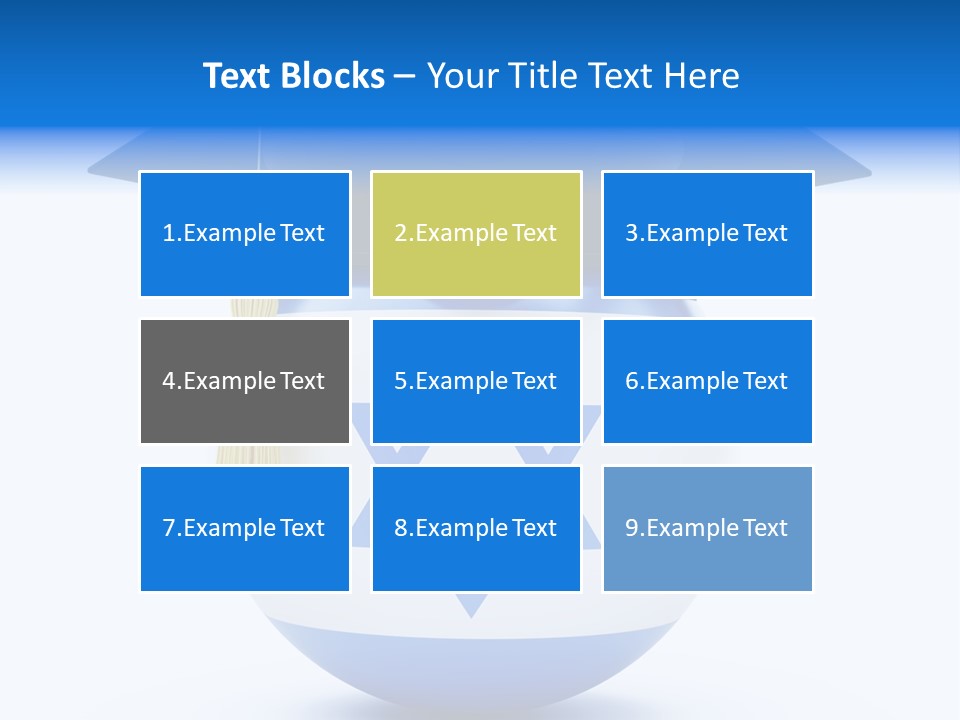 Ribbon Celebration White PowerPoint Template