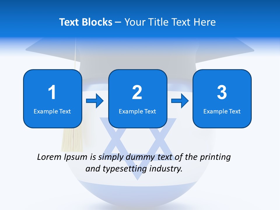 Ribbon Celebration White PowerPoint Template