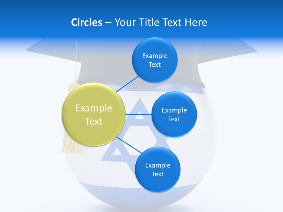 Ribbon Celebration White PowerPoint Template