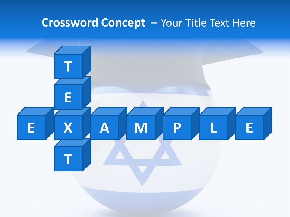 Ribbon Celebration White PowerPoint Template