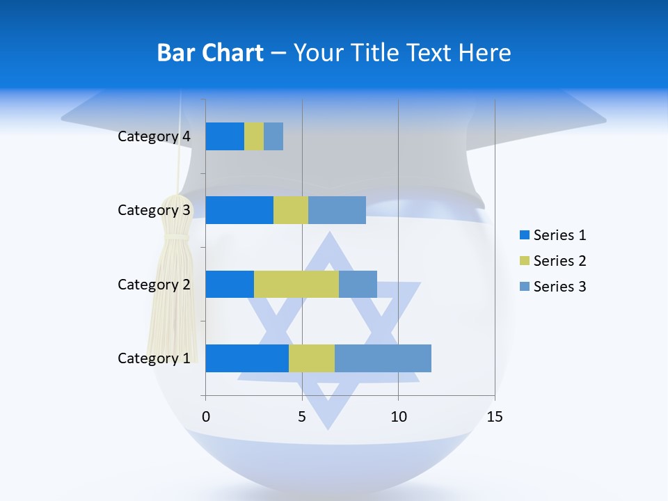 Ribbon Celebration White PowerPoint Template