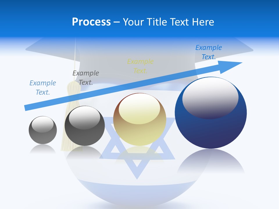 Ribbon Celebration White PowerPoint Template