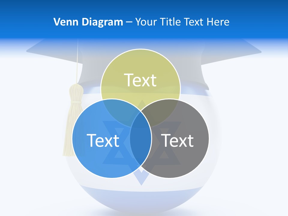 Ribbon Celebration White PowerPoint Template