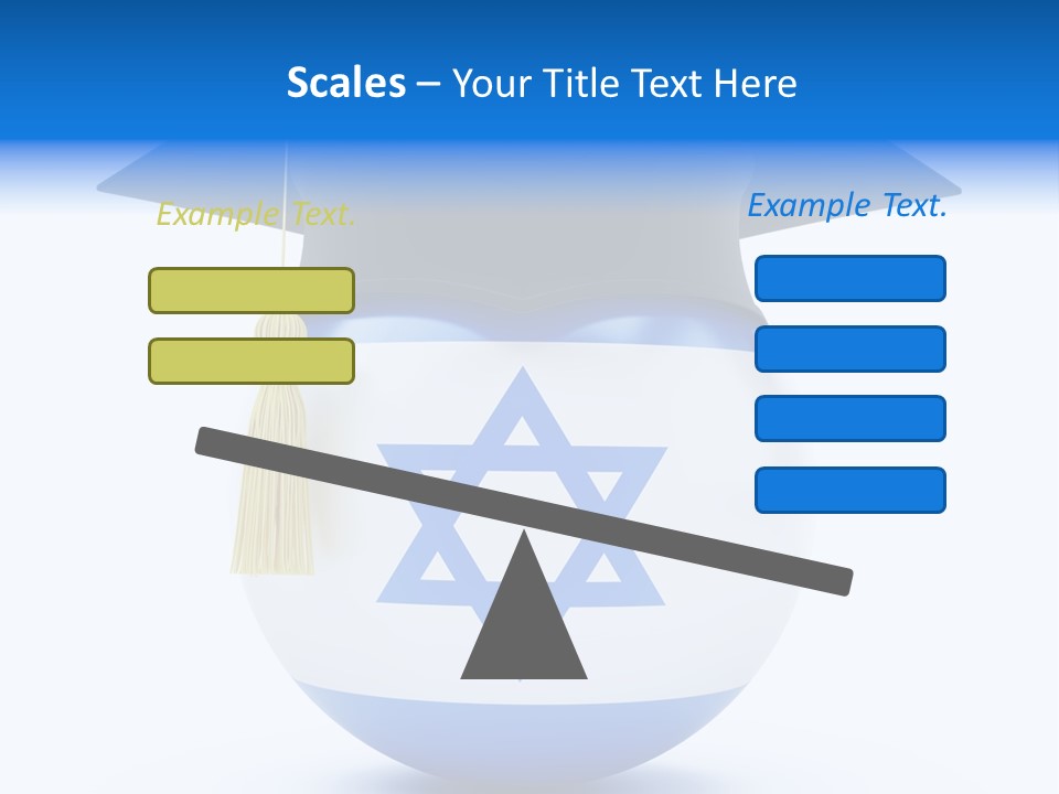 Ribbon Celebration White PowerPoint Template