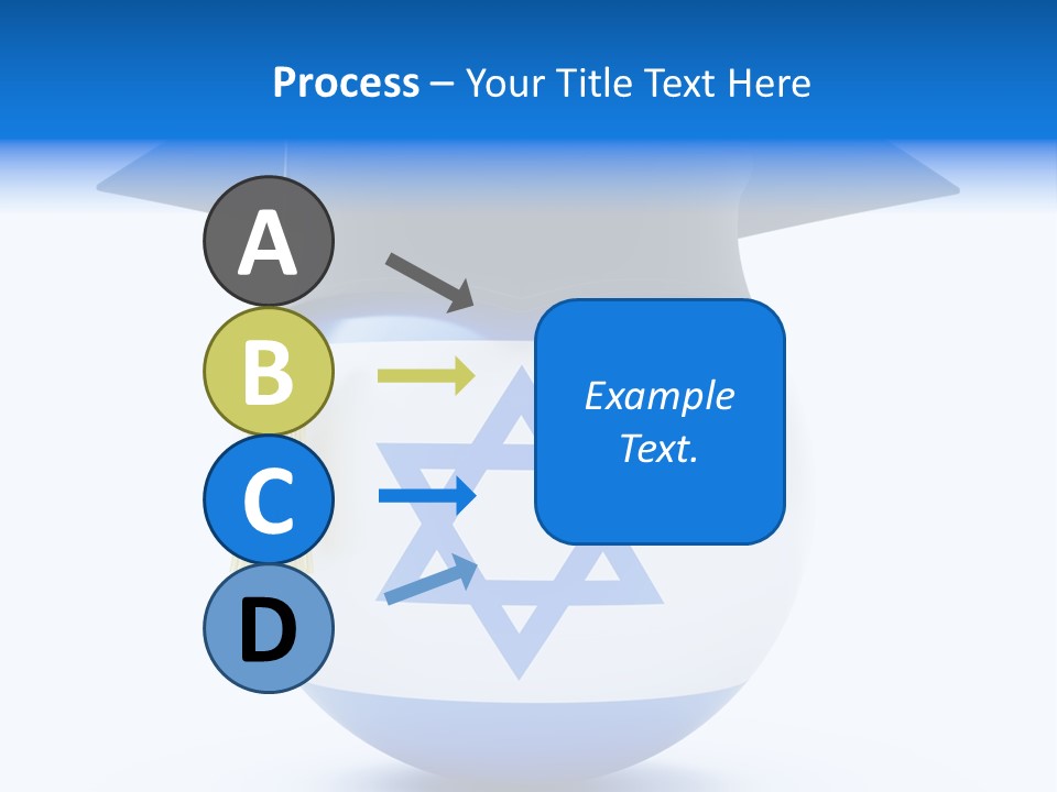 Ribbon Celebration White PowerPoint Template
