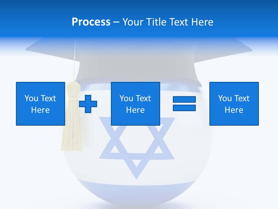 Ribbon Celebration White PowerPoint Template