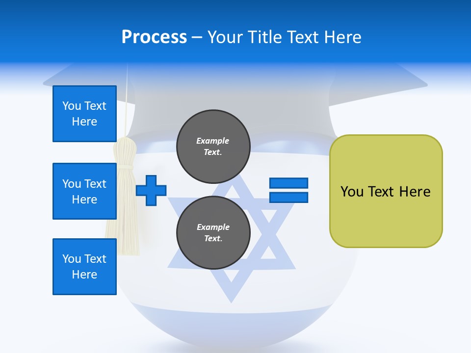 Ribbon Celebration White PowerPoint Template