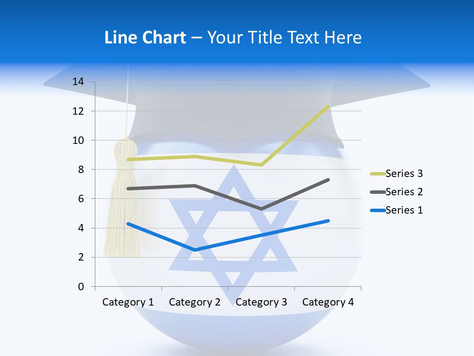 Ribbon Celebration White PowerPoint Template