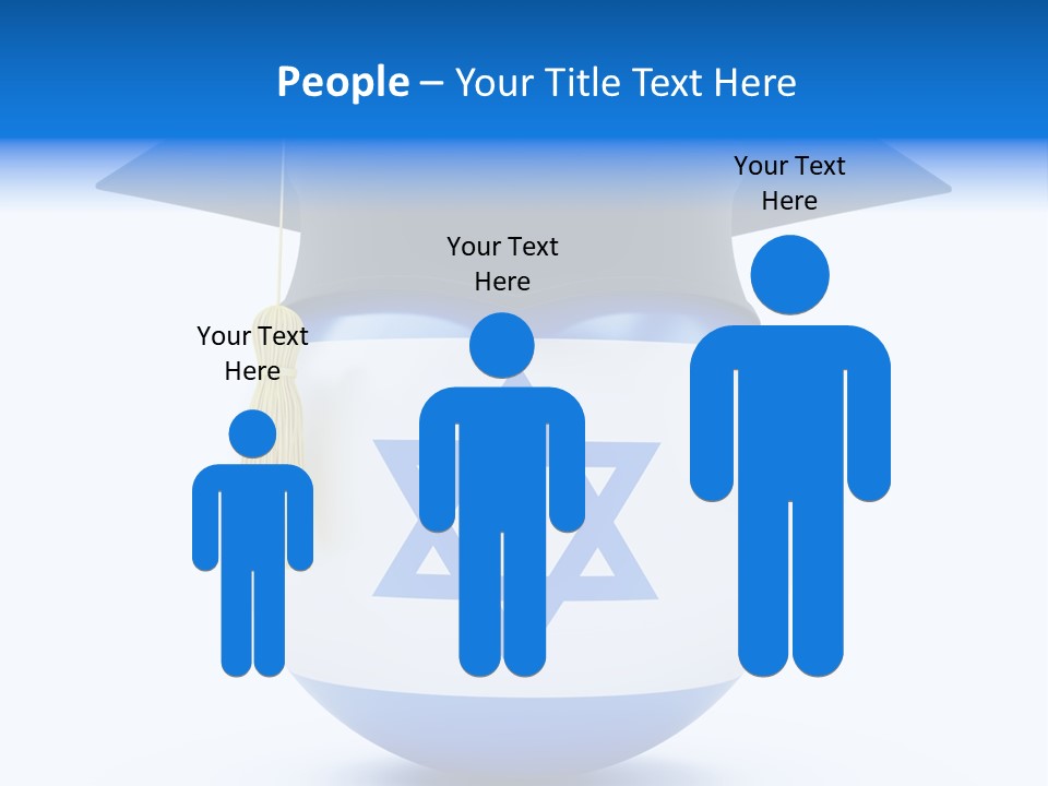 Ribbon Celebration White PowerPoint Template