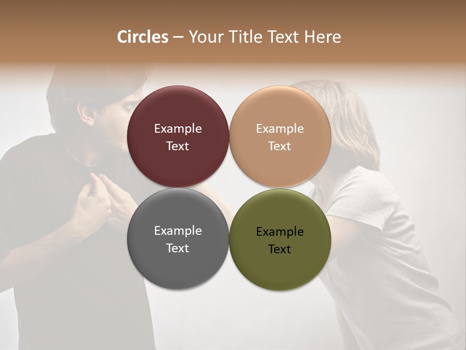 Fend Astonished Anger PowerPoint Template