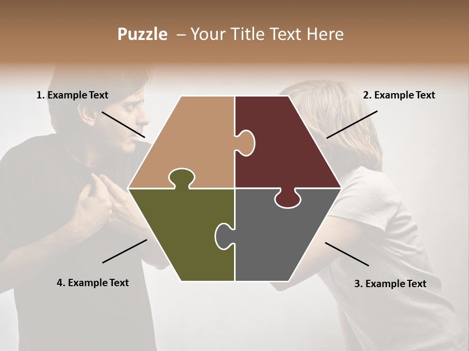 Fend Astonished Anger PowerPoint Template