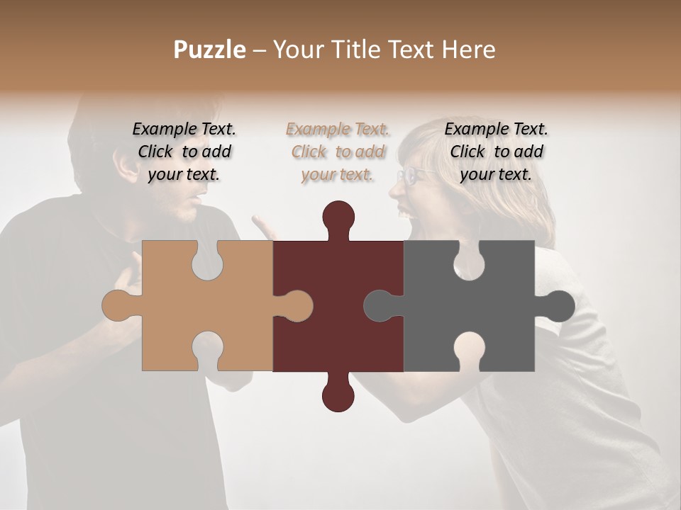 Fend Astonished Anger PowerPoint Template