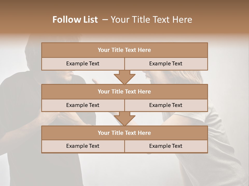 Fend Astonished Anger PowerPoint Template