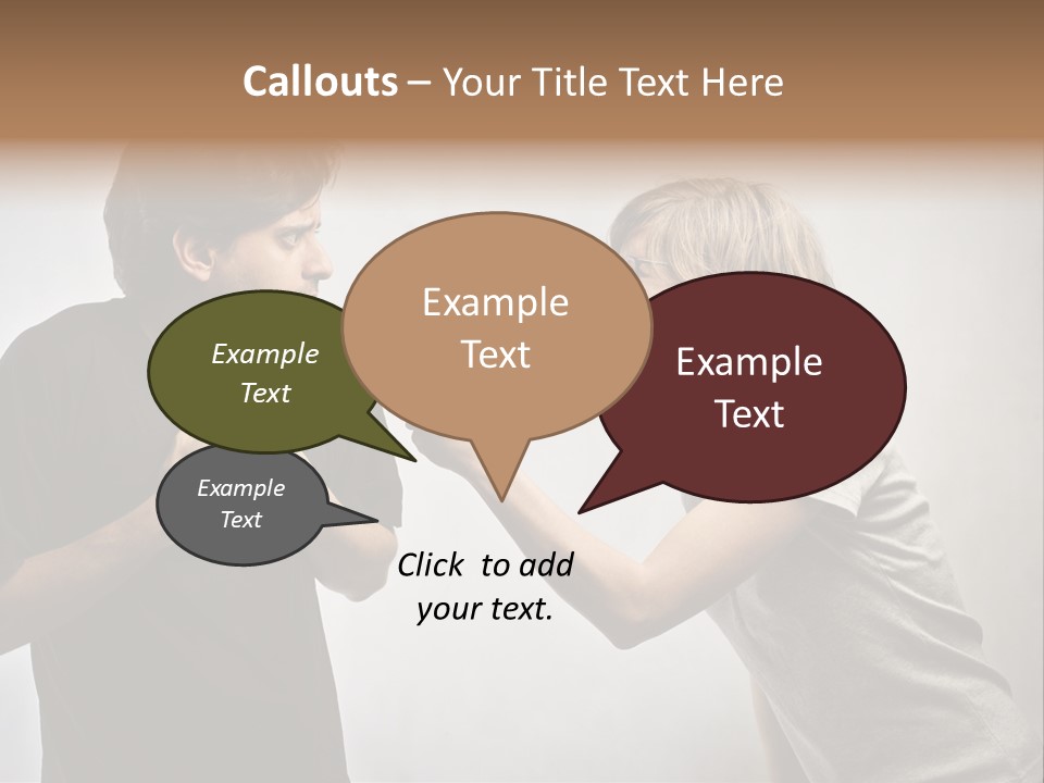 Fend Astonished Anger PowerPoint Template