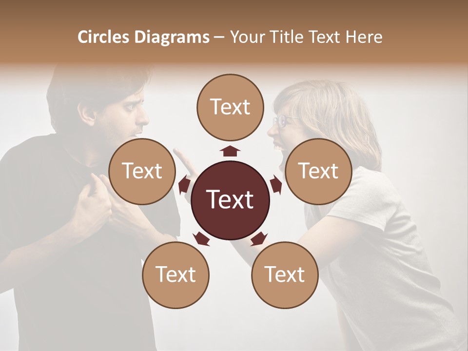 Fend Astonished Anger PowerPoint Template