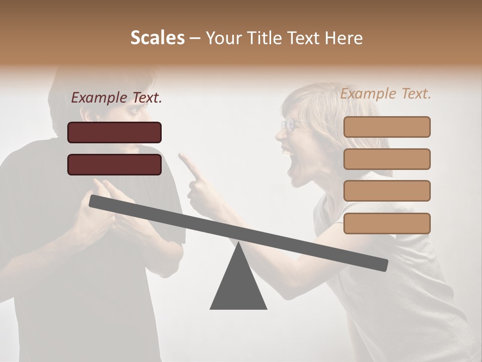 Fend Astonished Anger PowerPoint Template