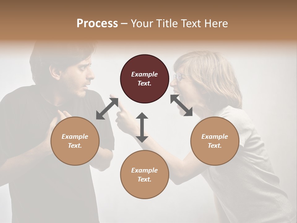 Fend Astonished Anger PowerPoint Template