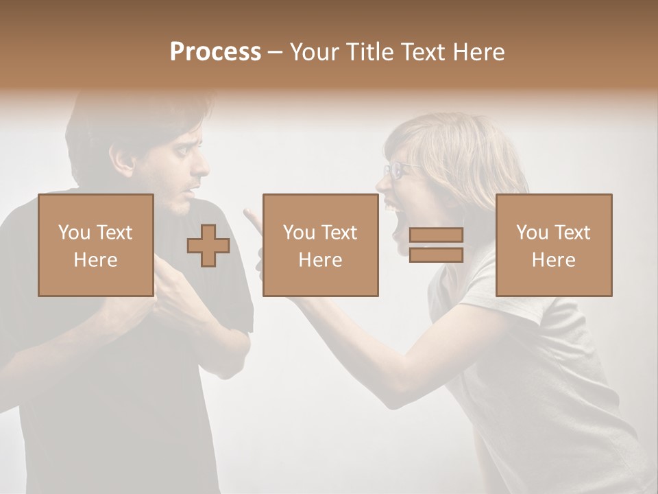 Fend Astonished Anger PowerPoint Template