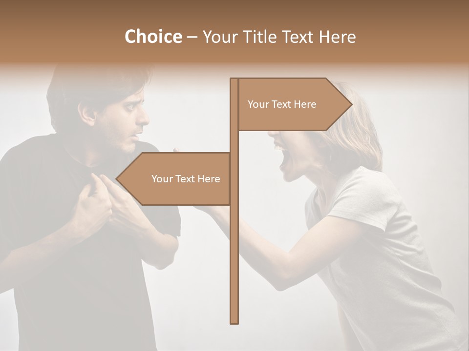 Fend Astonished Anger PowerPoint Template