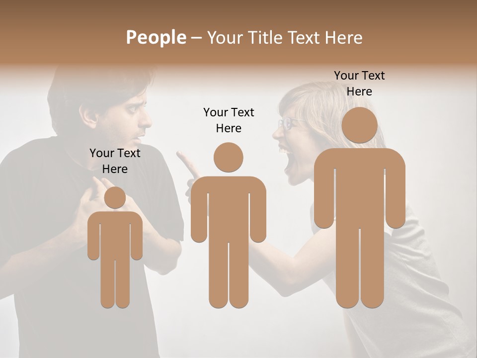 Fend Astonished Anger PowerPoint Template